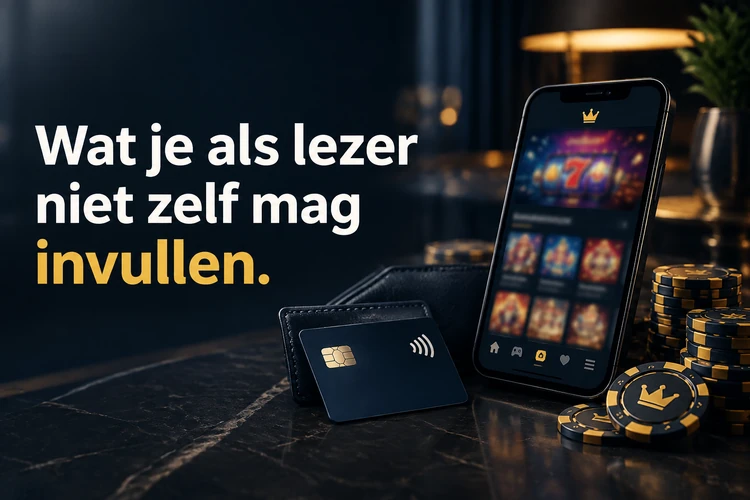 Wat je als lezer niet zelf mag invullen
