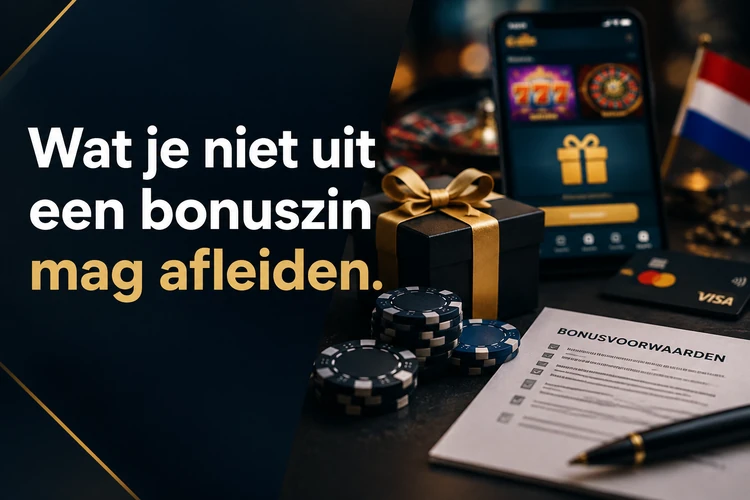 Wat je niet uit een bonuszin mag afleiden