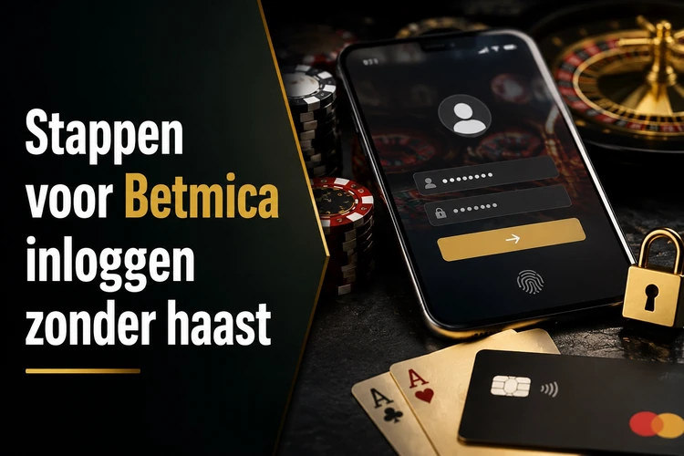 Stappen voor Betmica inloggen zonder haast