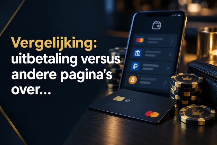 Vergelijking: uitbetaling versus andere pagina's over Betmica nl